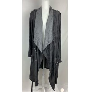 Laura Siegel Shawl Collar Robe Kimono Cardigan